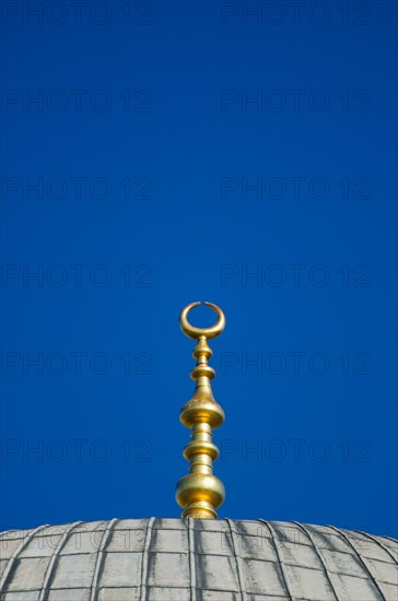 Turkey, Istanbul, Dome roof of Haghia Sophia Mosque.