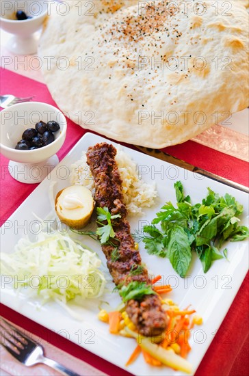 Turkey, Istanbul, Lavash bread.