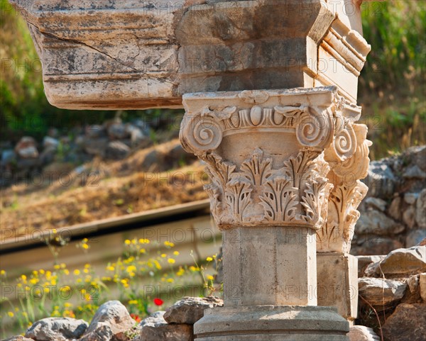 Turkey, Ephesus, Roman ruins.