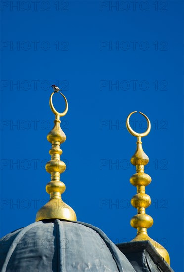 Turkey, Istanbul, Dome roof of Haghia Sophia Mosque.