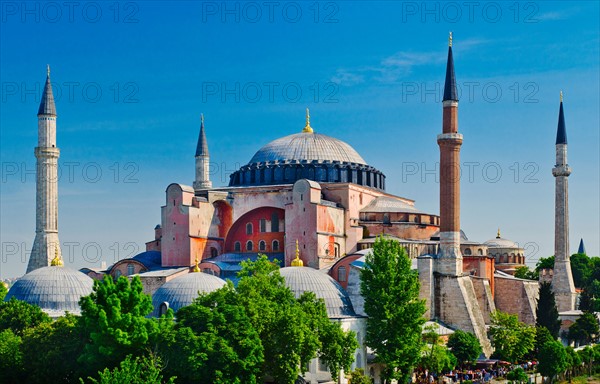 Turkey, Istanbul, Haghia Sophia Mosque.