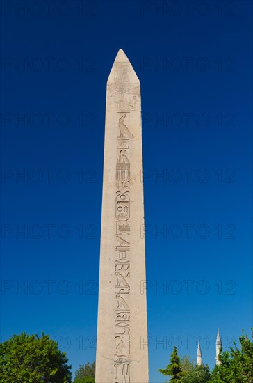 Turkey, Istanbul, Egyptian obelisk.