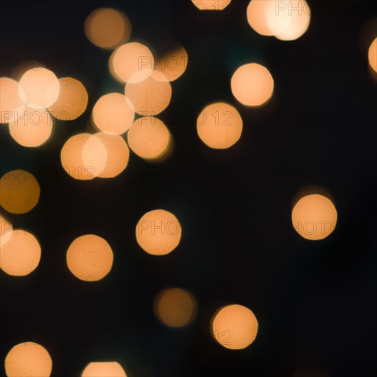 Close up of defocused lights. Photo : Jamie Grill