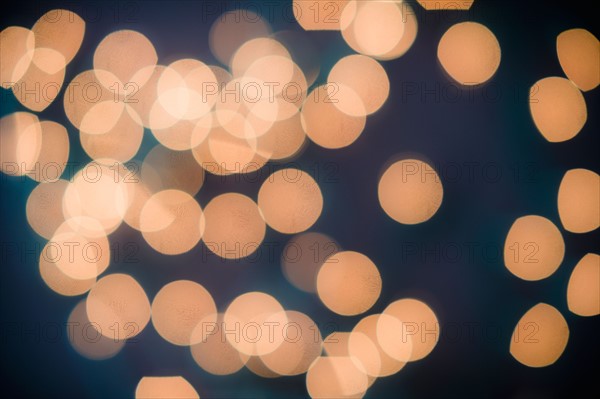 Close up of defocused lights. Photo : Jamie Grill