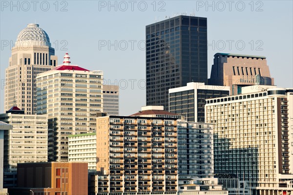 USA, Kentucky, Louisville, Morning skyline. Photo : Henryk Sadura