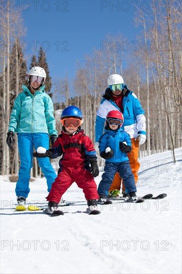 Family Skiing