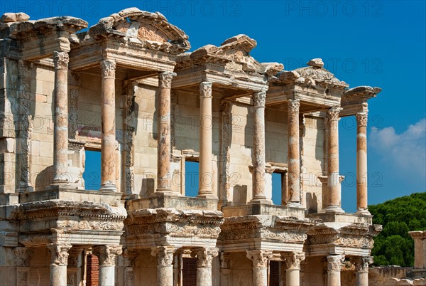 Turkey, Ephesus, Library of Celsus.