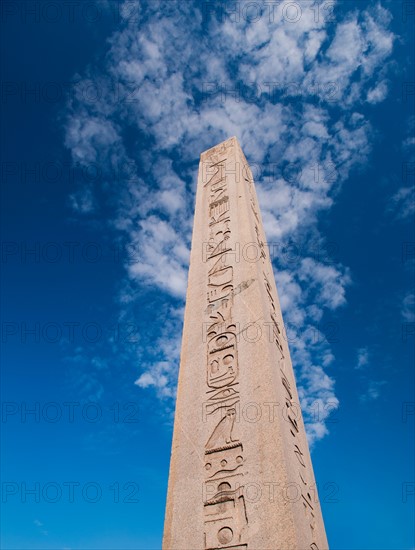 Turkey, Istanbul, Egyptian obelisk.