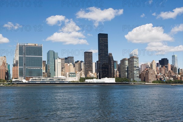 USA, New York State, New York City, Manhattan, Skyscrapers of Manhattan. Photo : fotog