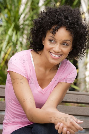 Portrait of young woman smiling. Photo: Rob Lewine