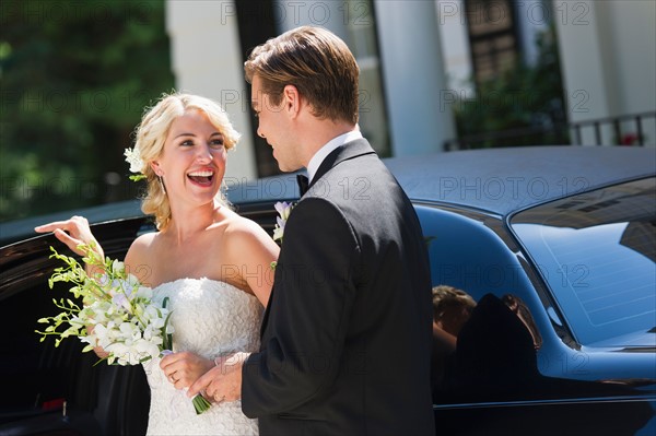 Portrait of married couple.