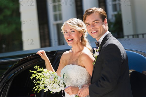 Portrait of married couple.