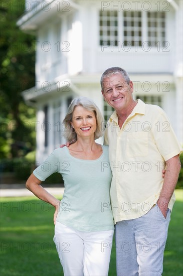 Portrait of happy senior couple.