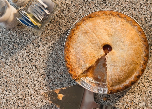 Close up of apple pie. Photo: Jamie Grill