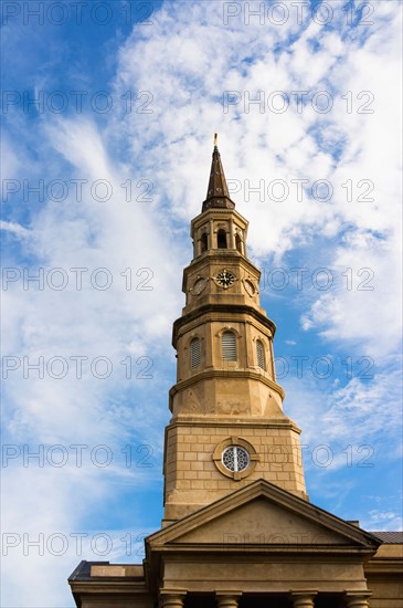 USA, South Carolina, Charleston, St. Philip's Church.