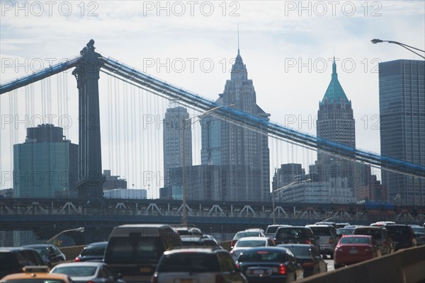 USA, New York State, New York City, Manhattan, City traffic in New York City. Photo : fotog