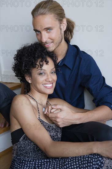 Portrait of young couple. Photo: Rob Lewine