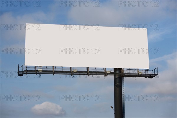 Blank billboard. Photo: fotog
