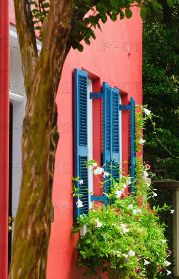 USA, South Carolina, Charleston, Close up of house in old town.