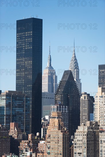 USA, New York State, New York City, Manhattan, Skyscrapers of Manhattan. Photo: fotog