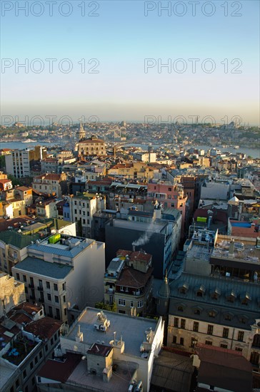 Turkey, Istanbul, high angle view of city. Photo : Tetra Images