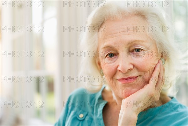 Portrait of senior woman.