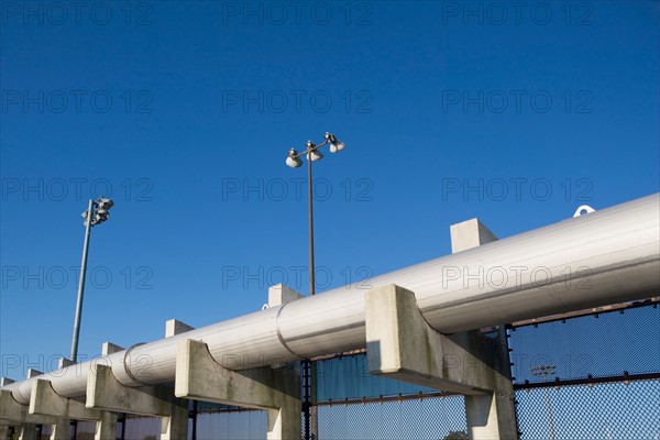 Pipes of water treatment plant. Photo: fotog