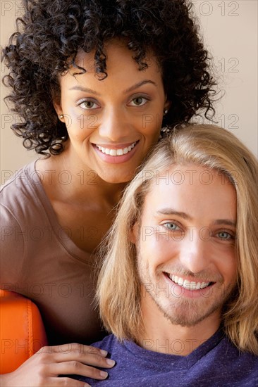 Portrait of young couple. Photo : Rob Lewine