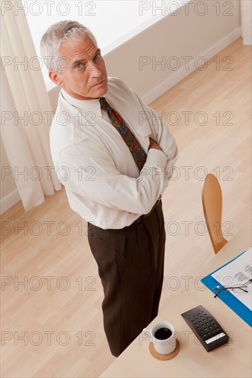 Portrait of senior businessman. Photo: Rob Lewine