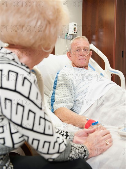 Senior people in hospital. Photo: Erik Isakson