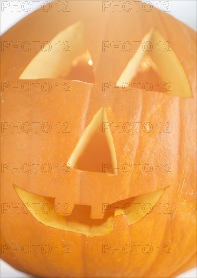 Halloween pumpkin, studio shot.