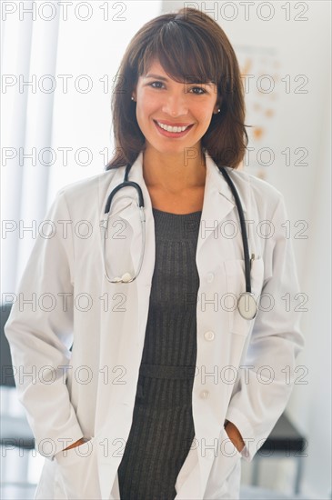 Portrait of female doctor.