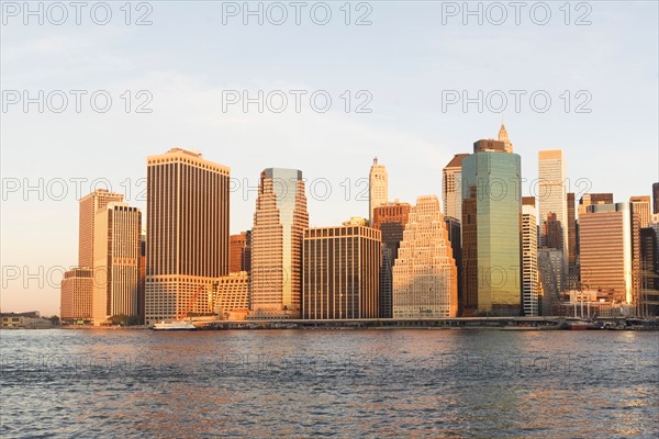 USA, New York State, New York City, City skyline. Photo : fotog