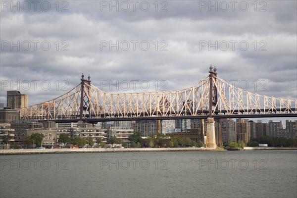 USA, New York State, New York City, Queensboro Bridge. Photo : fotog