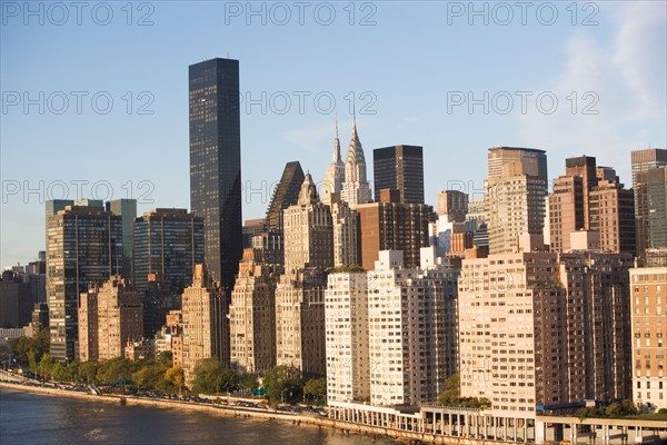 USA, New York City, Manhattan skyline. Photo : fotog