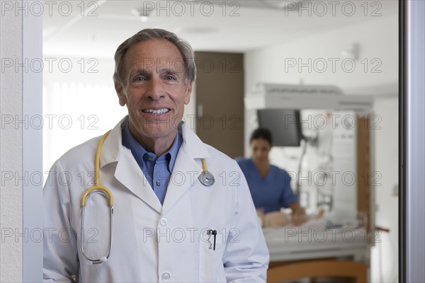 Portrait of male doctor. Photo: db2stock