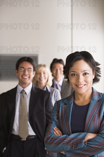 Portrait of business people. Photo: Rob Lewine