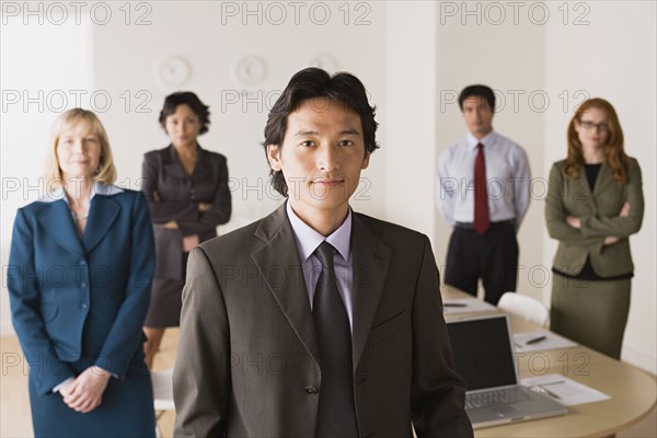 Portrait of business people. Photo: Rob Lewine