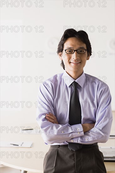 Portrait of businessman. Photo: Rob Lewine