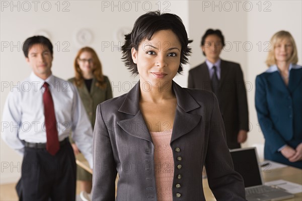 Portrait of business people. Photo: Rob Lewine