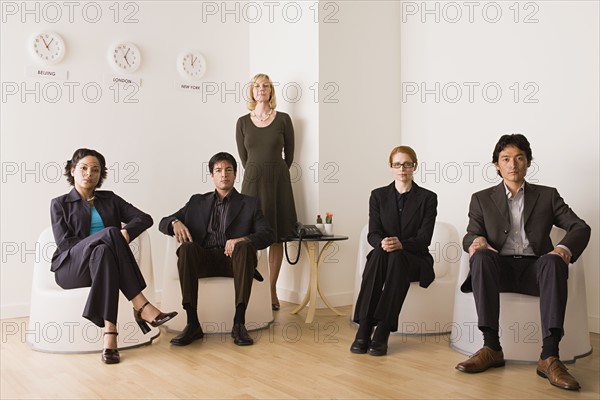 Portrait of business people. Photo : Rob Lewine