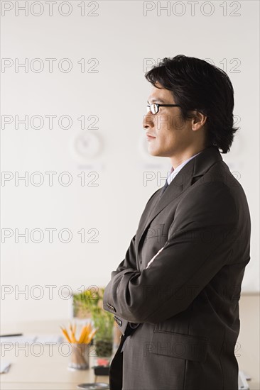 Businessman thinking. Photo: Rob Lewine