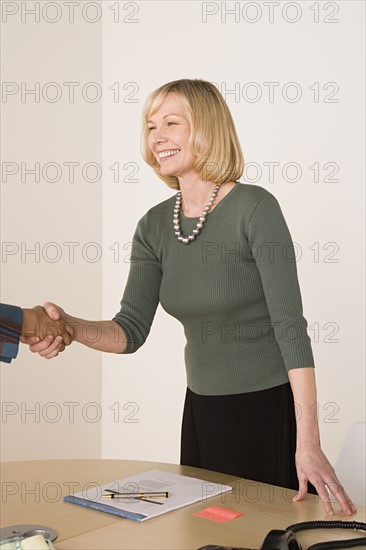 Business people shaking hands. Photo : Rob Lewine