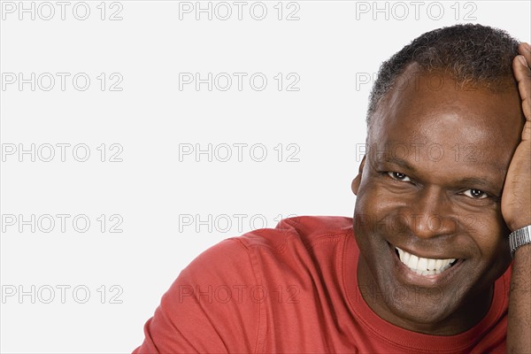 Studio portrait of mature man. Photo : Rob Lewine