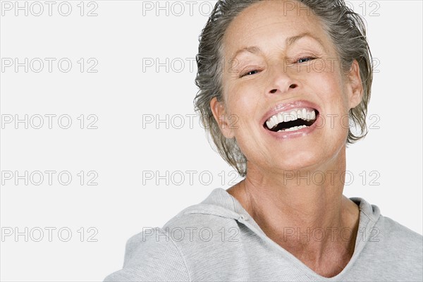 Studio portrait of senior woman. Photo: Rob Lewine