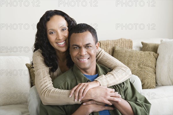 Portrait of mature couple at home. Photo : Rob Lewine