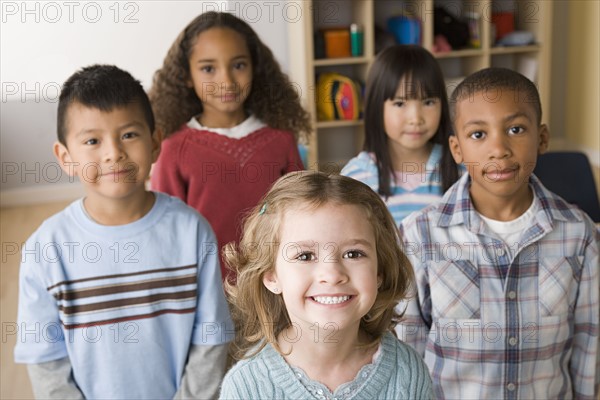 Portrait of schoolchildren (6-7). Photo : Rob Lewine