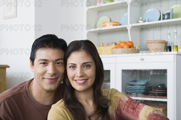 Portrait of happy couple. Photo : Rob Lewine