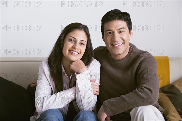 Portrait of happy couple. Photo : Rob Lewine