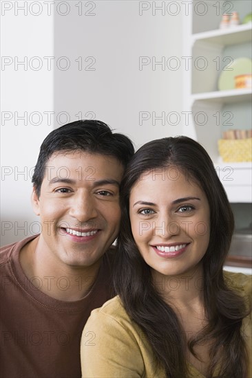 Portrait of happy couple. Photo: Rob Lewine